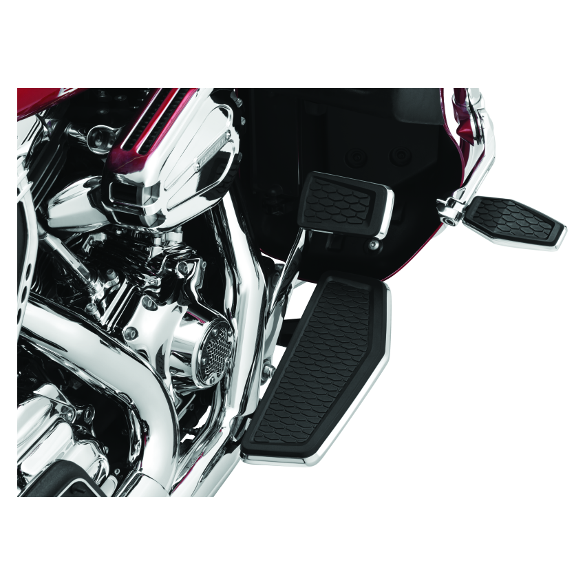 Kuryakyn 5914 Hex Brake Pedal Pad Chrome