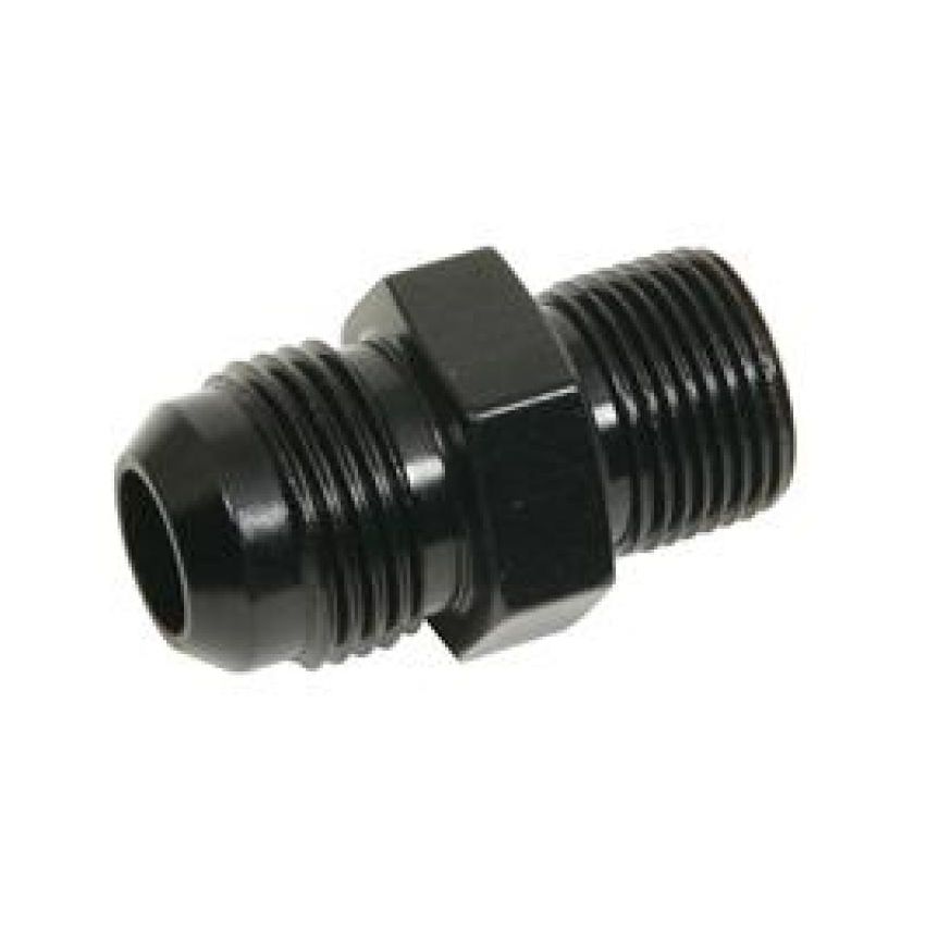 FRAGOLA FRG461018-BL Straight Adapter Fitting #10 x 18mm x 1.50 Black