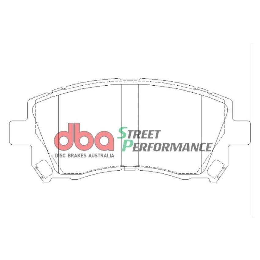 DBA 02-03 Subaru WRX / 98-01 Subaru Impreza SP500 Front Brake Pads