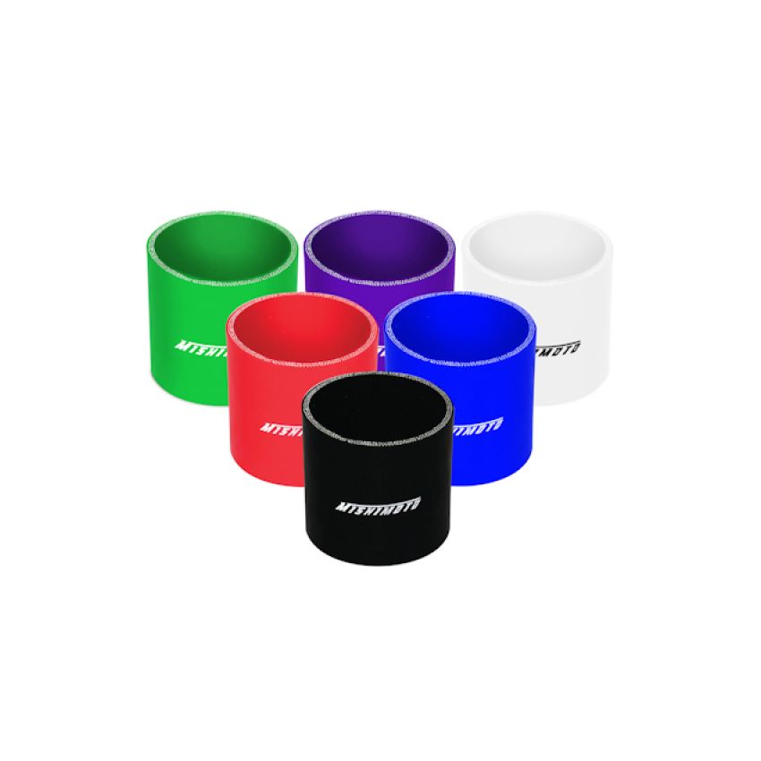 Mishimoto 2.5 Inch Black Straight Coupler