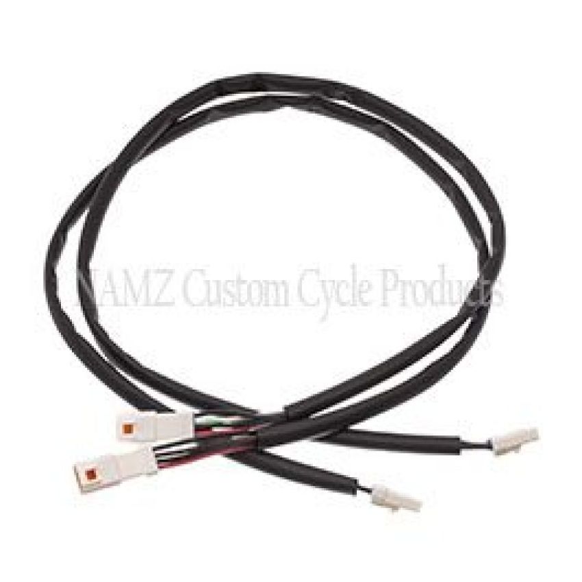 NAMZ NHGX-I24 14-23 Indian Models (Except Scout) Plug-N-Play Heated Grip Xtension Harness 24in.