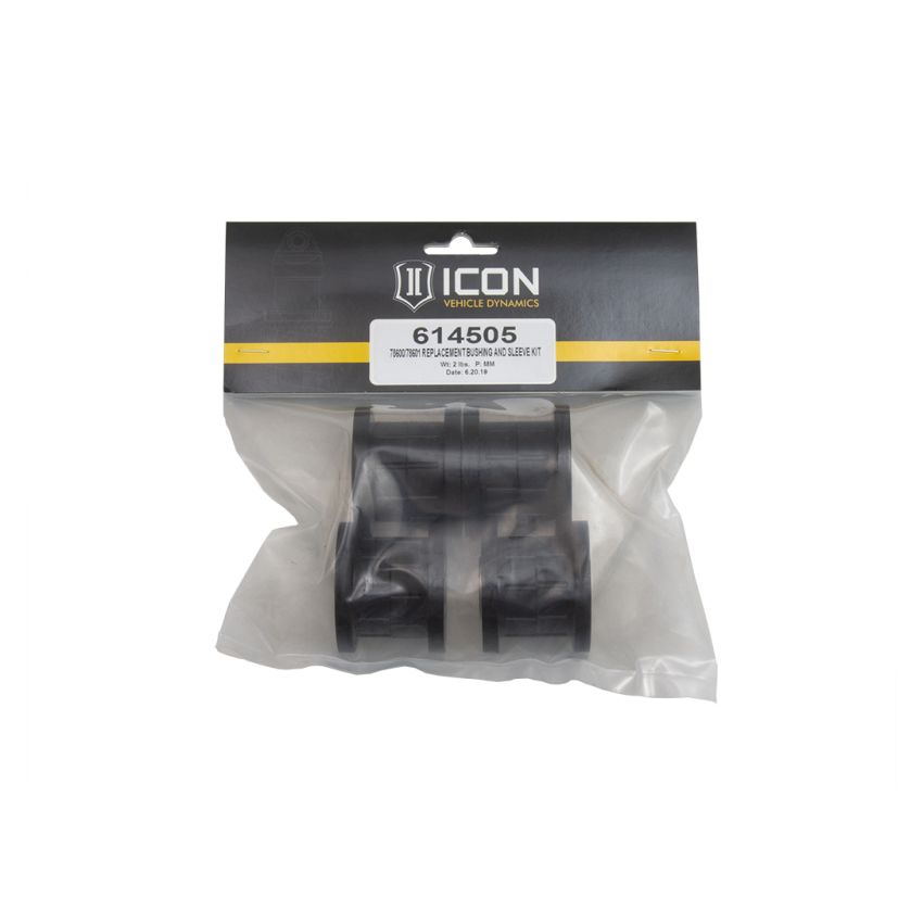 ICON 614505 78600 / 78601 Replacement Bushing & Sleeve Kit