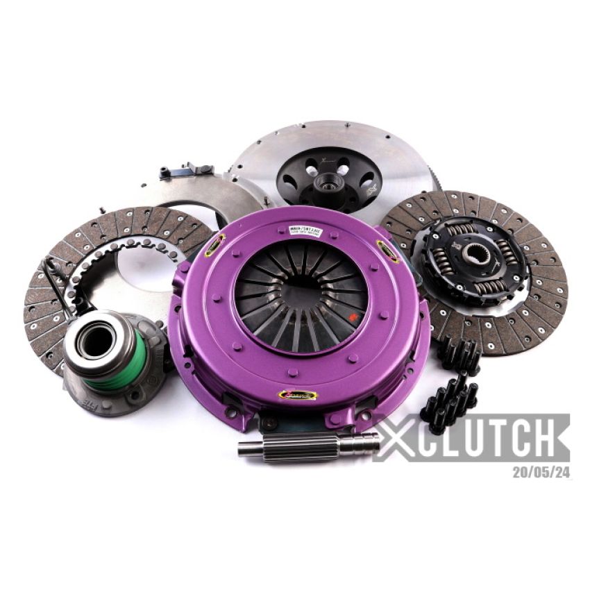 XCLUTCH XKFD27640-2A 15-20 Ford Mustang Shelby GT350 5.2L 10.5in Twin Sprung Organic Clutch Kit