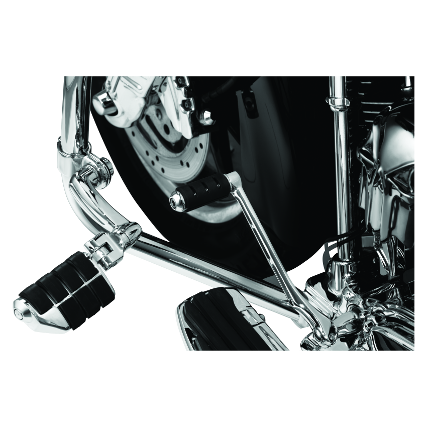 Kuryakyn 7594 Trident Shift Peg Longhorn Chrome