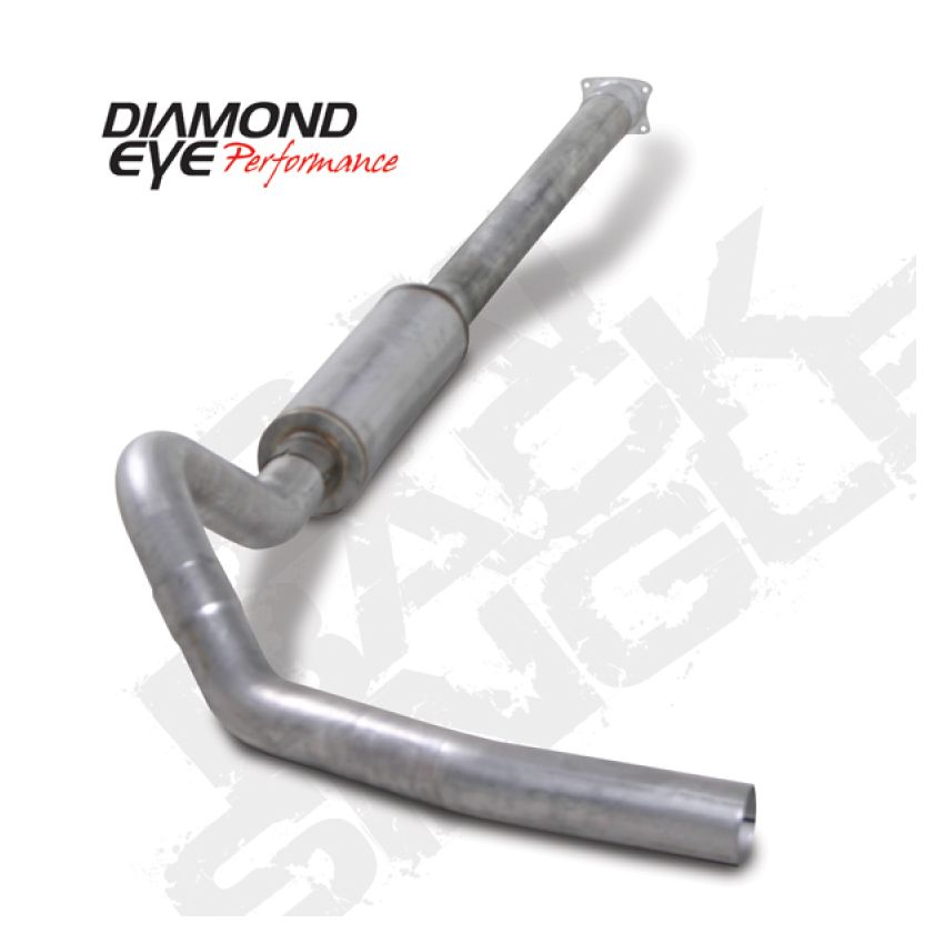 Diamond Eye Performance K4110A Diamond Eye KIT 4in CB SGL AL CHEVY/GMC 6.6L 2500/3500 01-05