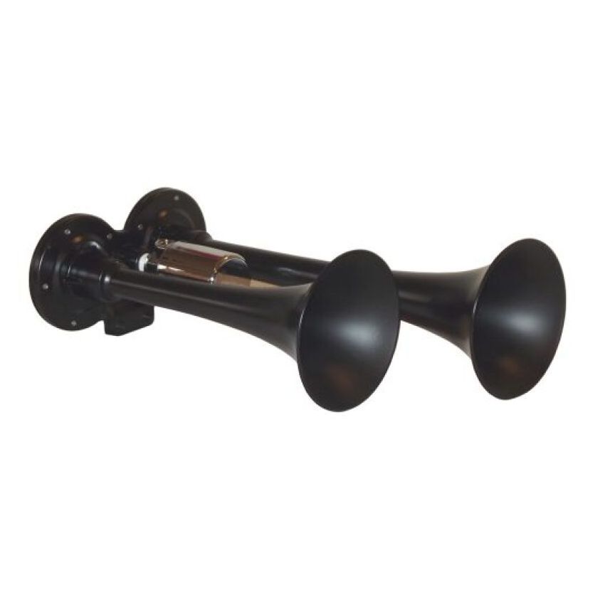 Kleinn Air Horns 101 Kleinn Black Dual Horn/ 10In/7.5In - XCR2.0 Coated Zinc Alloy