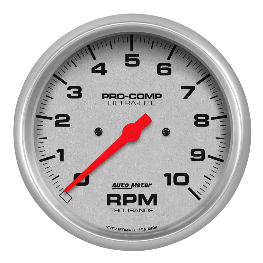 AutoMeter 7024-UL DIRECT FIT DASH KIT, NOVA 69-76, TACH/MPH/FUEL/OILP/WTMP/VOLT, ULTRA-LITE