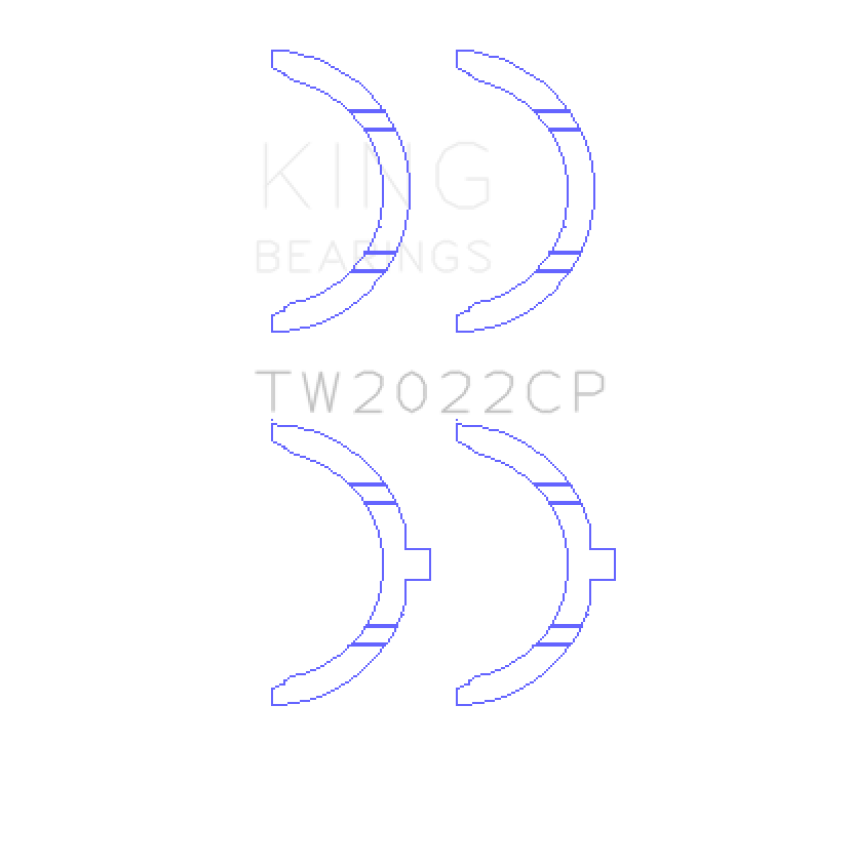 King Ford Escort / Sierra YB 2.0L DOHC Cosworth Thrust Washer Set