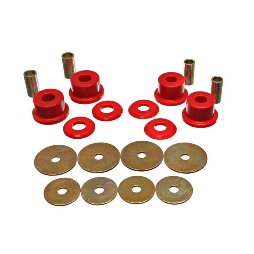 Energy Suspension 90-94 Mitsubishi Eclipse AWD Red Sub-Frame Bushing Set