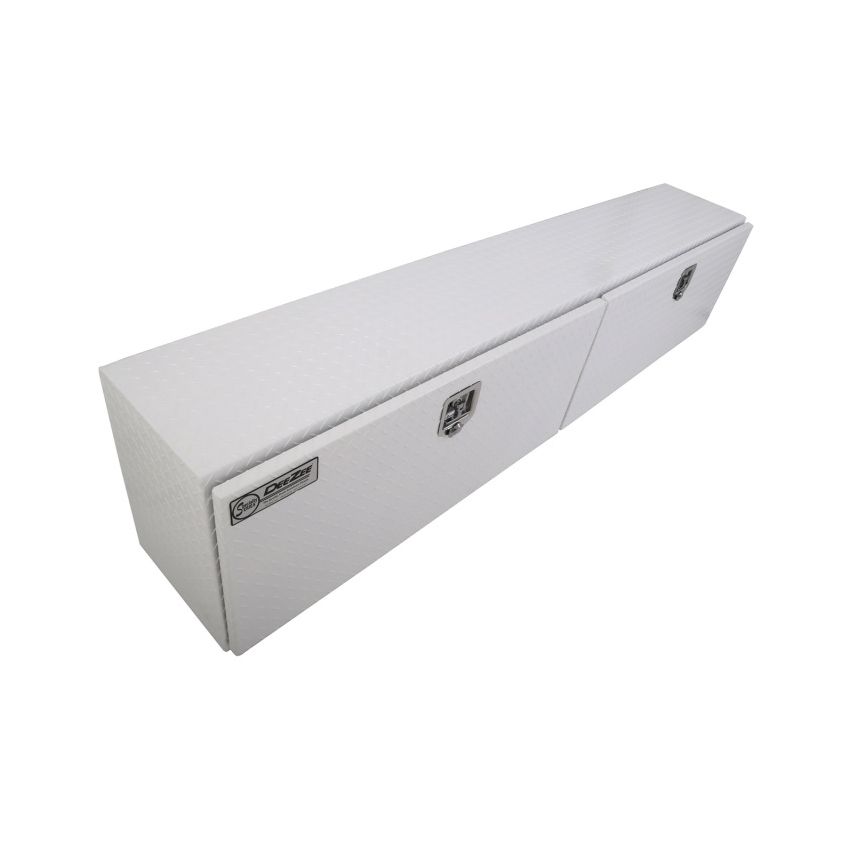 Dee Zee DZ71WH Deezee Universal Tool Box - Specialty 90In Topsider White BT Alum