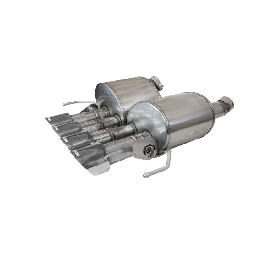 CORSA Performance 14776 Corsa 2014-2019 Chevrolet Corvette C7 6.2L 2.75in Xtreme Valve-Back w/ Dual NPP