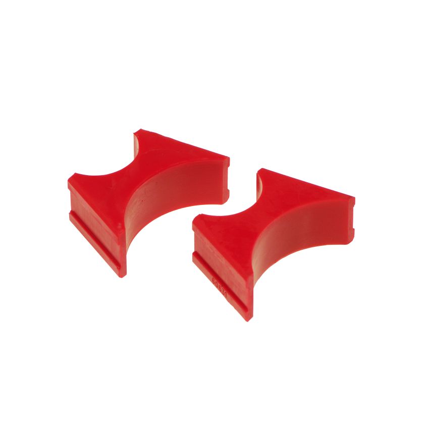 Prothane Universal Shock Reservoir Mounts - 1.5/3.0 Diameter - Red