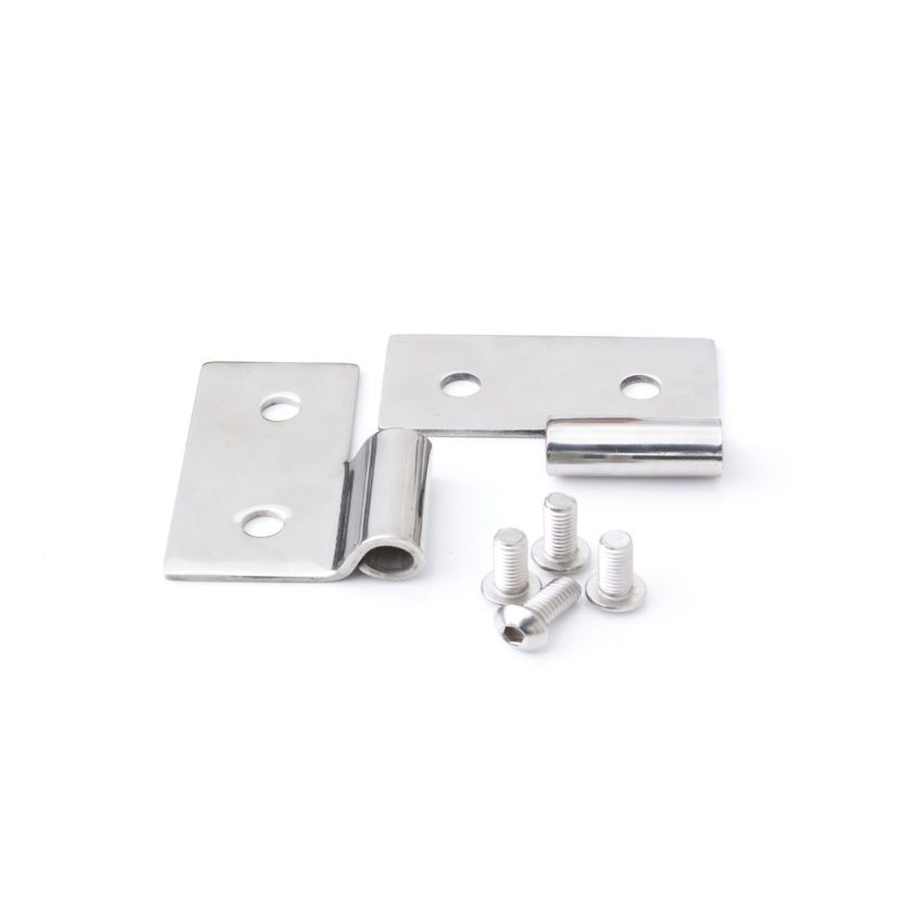 Rampage 1976-1983 Jeep CJ5 Lower Door Hinges - Stainless