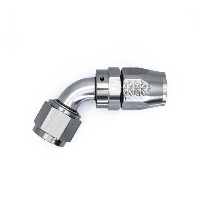 DeatschWerks 10AN Female Swivel 60-Degree Hose End CPE - Anodized Titanium