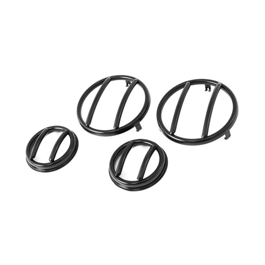 Rugged Ridge 07-18 Jeep Wrangler JK Turn Signal & Side Euro Style Marker Guard