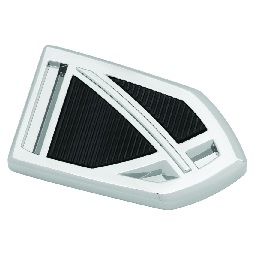 Kuryakyn 5748 Phantom Brake Pedal Pad FL Touring Models Chrome
