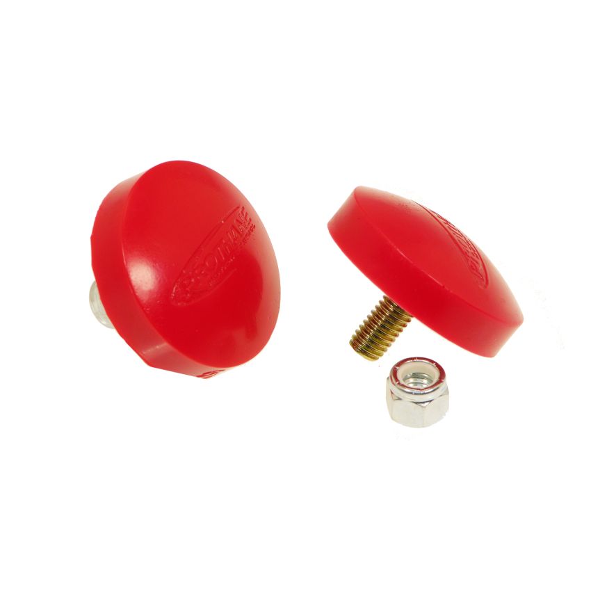 Prothane Universal Bump Stop 11/16X2 Button - Red
