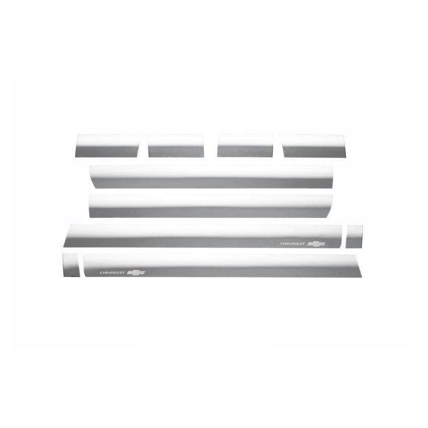 Putco 9751225 14-18 Chevy Silv LD - Crew Cab - 6.5in Bed - 10pcs Stainless Steel Rocker Panels