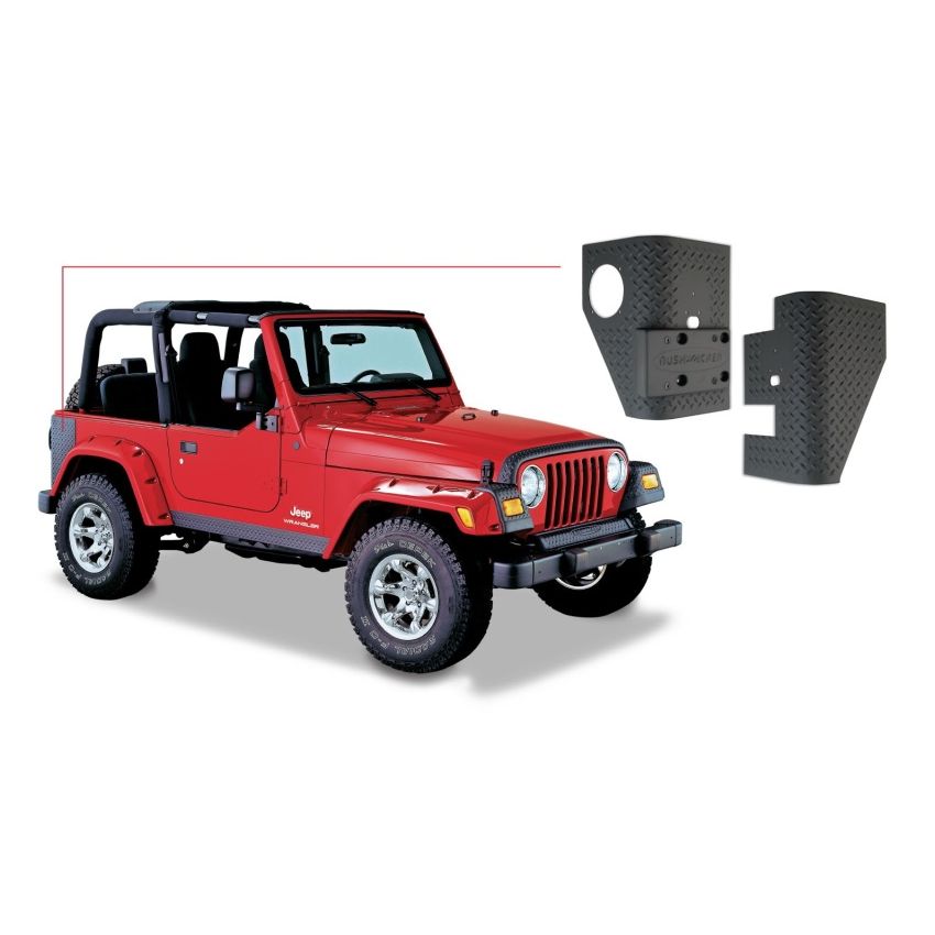 97-06 Jeep Wrangler TJ Trail Armor Rear Corner