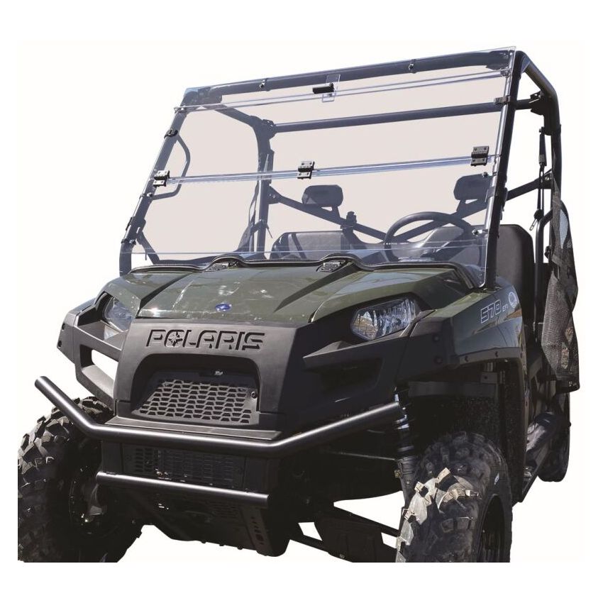 QuadBoss 375785 2013 Polaris Ranger Crew 800 Windbreak Folding Windshield