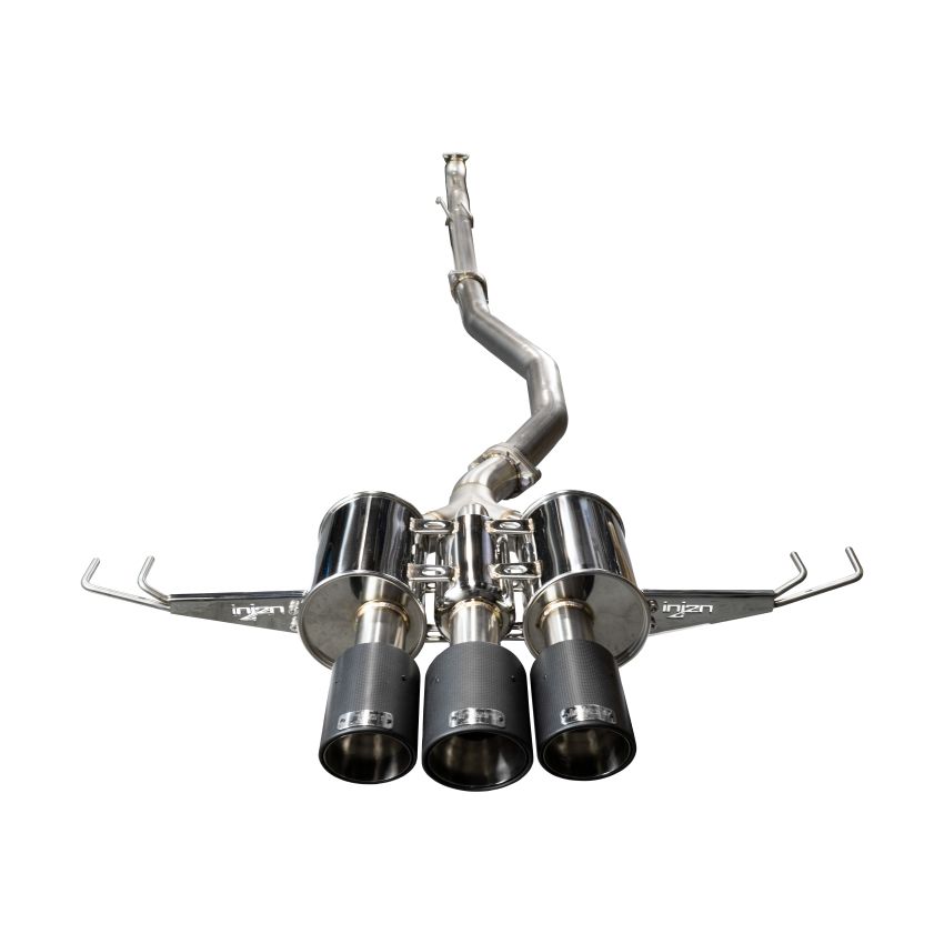 Injen SES1583CF 17-20 Honda Civic Type R 2.0L Turbo 3in 304SS Cat-Back Exhaust