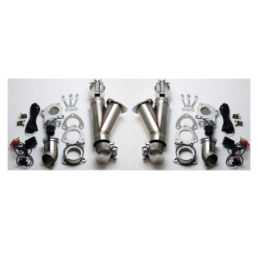Granatelli Motor Sports 302540K Electronic Exhaust Cutout Systems - Stainless Steel - Slip Fit