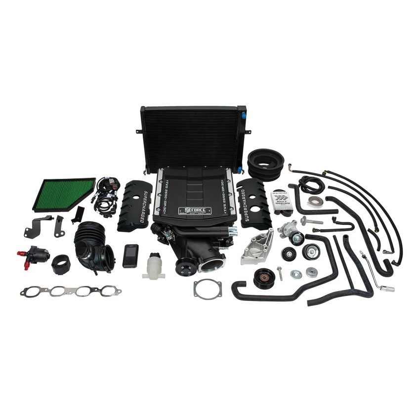 Edelbrock 15595 E-Force 2650 TVS Supercharger 16-18 Chevy Camaro SS LT1 Manual Trans