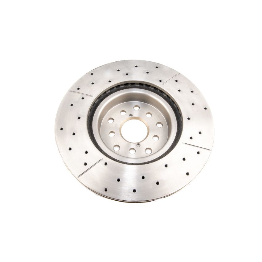 DBA 05-08 Legacy GT Front Drilled & Slotted Street Series Rotor