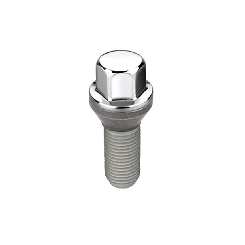 McGard (69732 12X1.25 MCG LUG BOLT BX 50 CONE SEAT, CHROME-17MM HEX)
