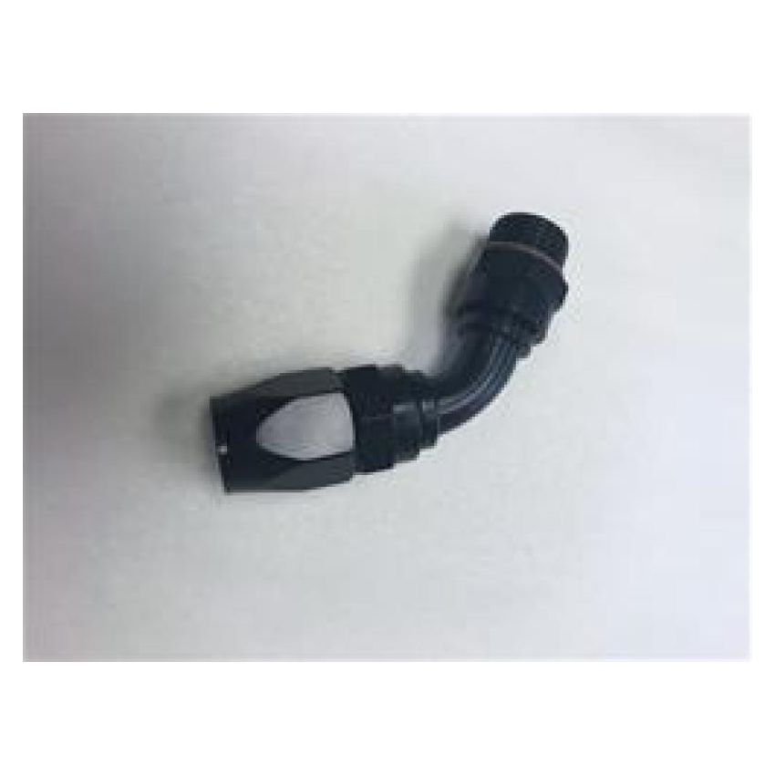 Fragola -10AN Male Rad. Fitting x 60 Degree Pro-Flow Hose End - Black