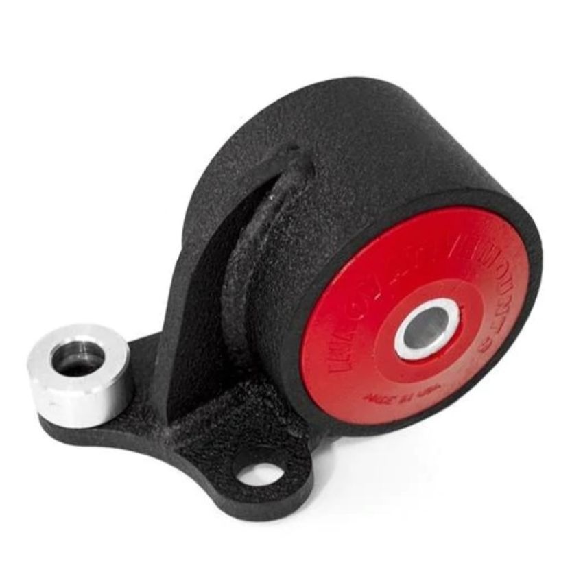 Innovative 88-91 Honda Civic / CR-X Conversion LH Black Aluminum Mount 75A Bushing - B-Series