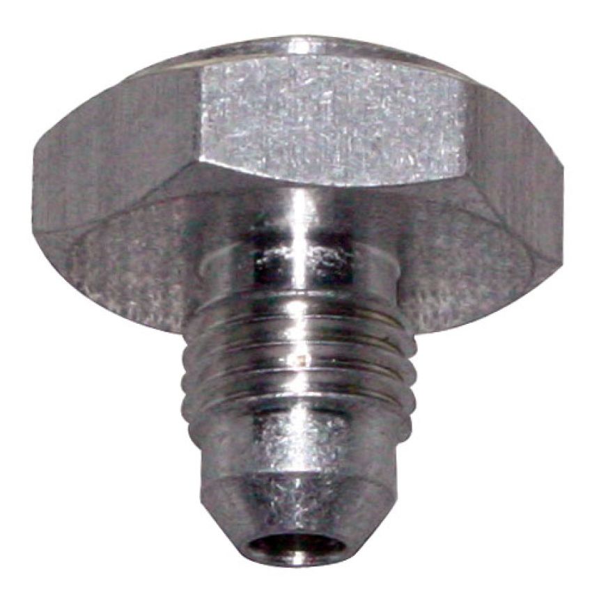Moroso 22711 -4An Male Weld-On Bung - Aluminum - Single