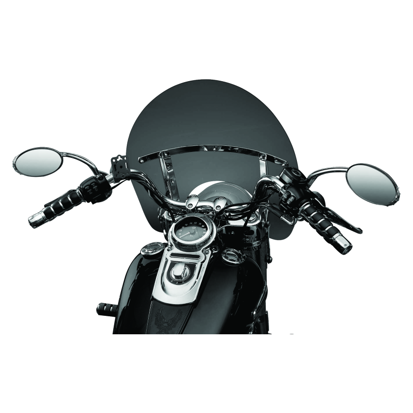 Kuryakyn 1671 Handlebar Accessory Mount Standard 7/8 to 1-1/4in Bar Black