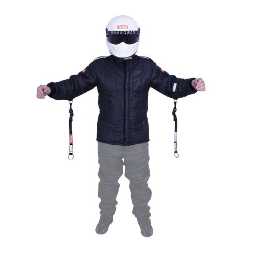 RaceQuip SFI-15 Jacket Black Large