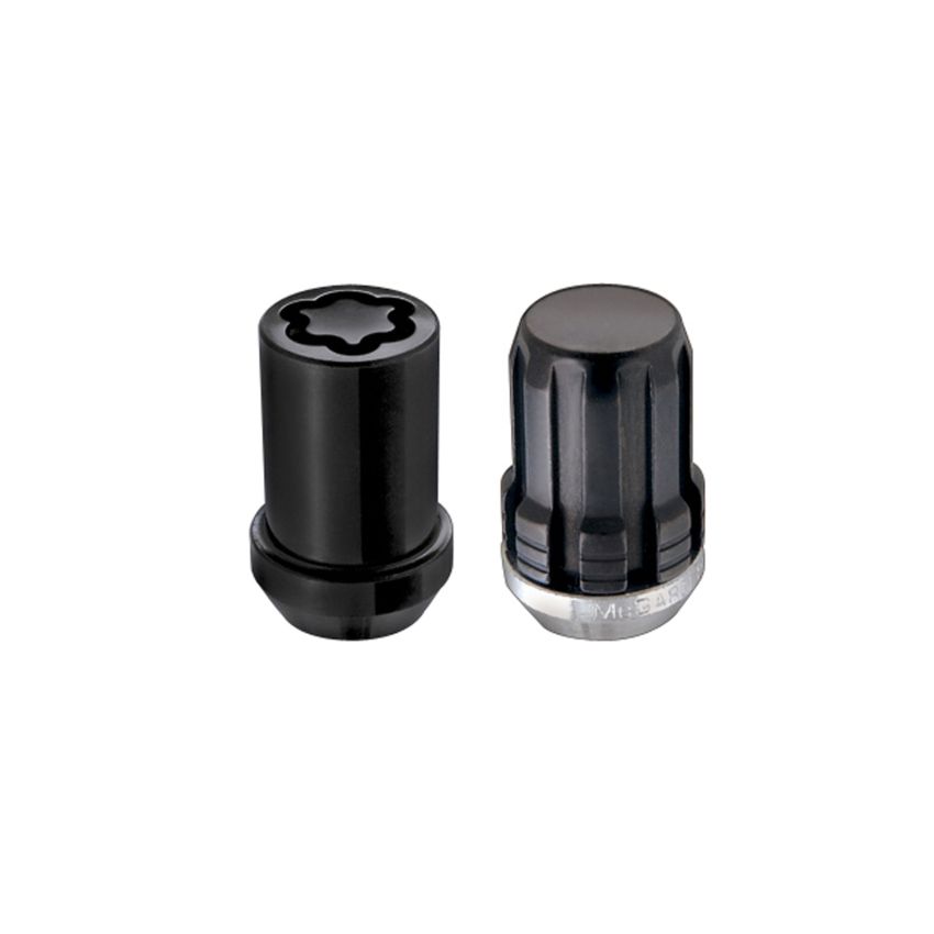 McGard (65457BK 12X1.5 MCG 4 LUG SPLINEDRIVE KIT, BLACK W/WHL LKS)