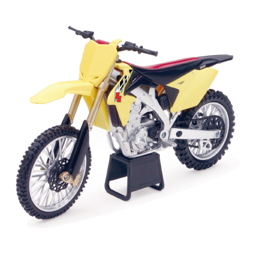 New Ray Toys 57643 2014 Suzuki RM-Z450 (Yellow) Scale/ - 1:12