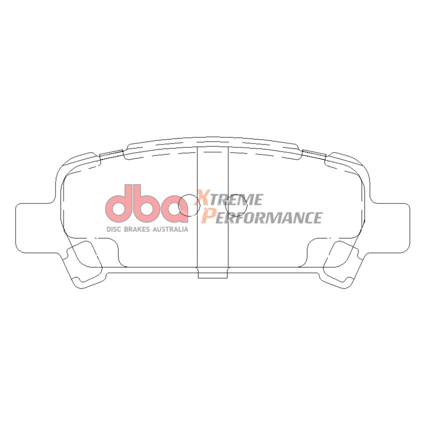 DBA DB1379XP 02-03 Subaru WRX XP650 Rear Brake Pads