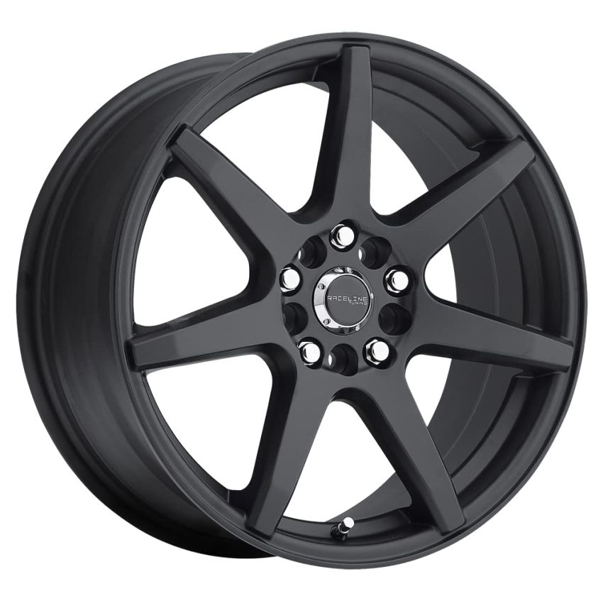 Raceline 131B Evo 17x7.5in / 5x108/5x114.3 BP / 20mm Offset / 72.62mm Bore - Satin Black Wheel