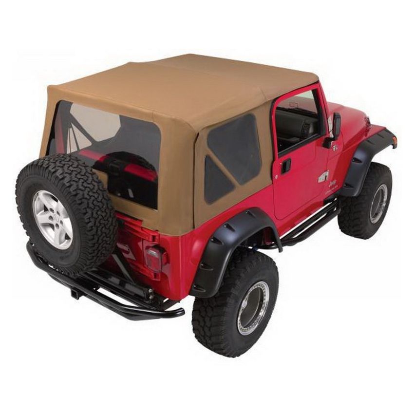 Rampage 68836 1997-2006 Jeep Wrangler(TJ) Complete Top - Khaki