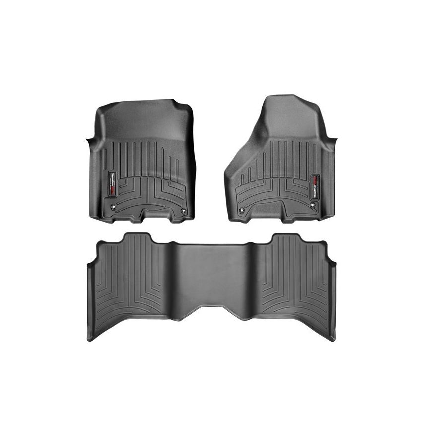WEATHERTECH WEA444781-442163 Black Front and rear Flo orliners Dodge Ram 1500