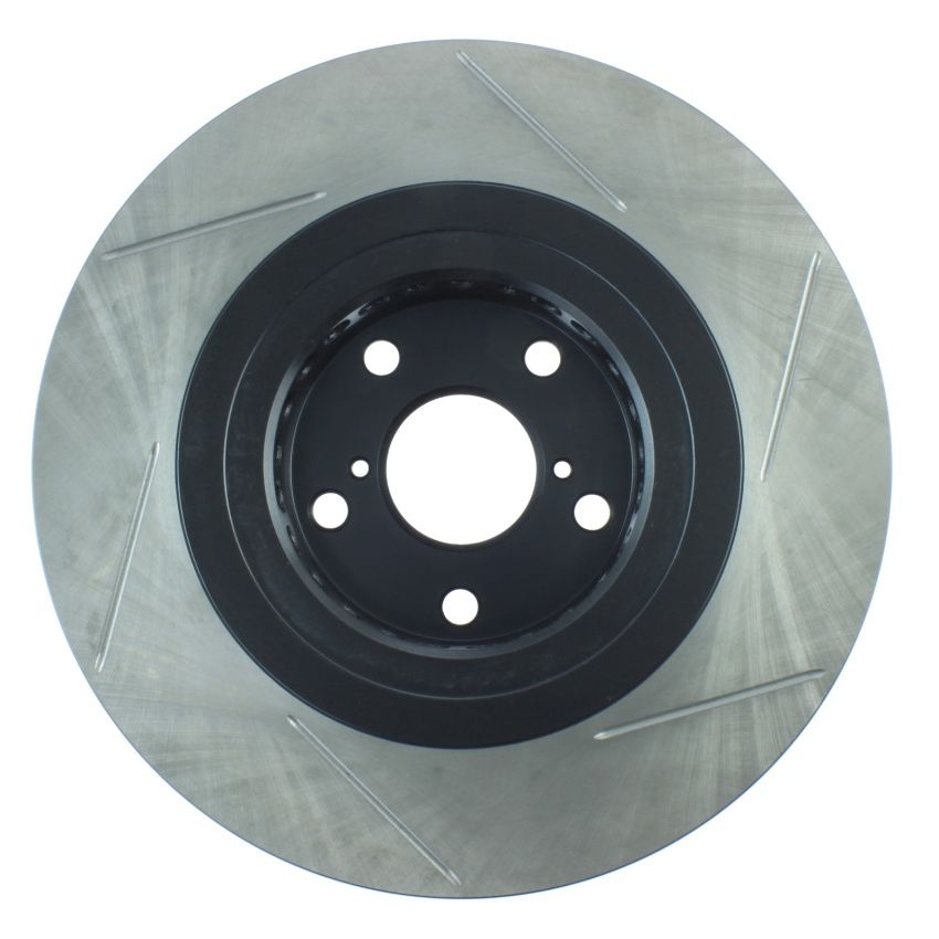 StopTech Power Slot 06-07 Lexus GS430 / 08 Lexus GS460/GS450H / 06-10 IS350 Slotted Right Front Rot