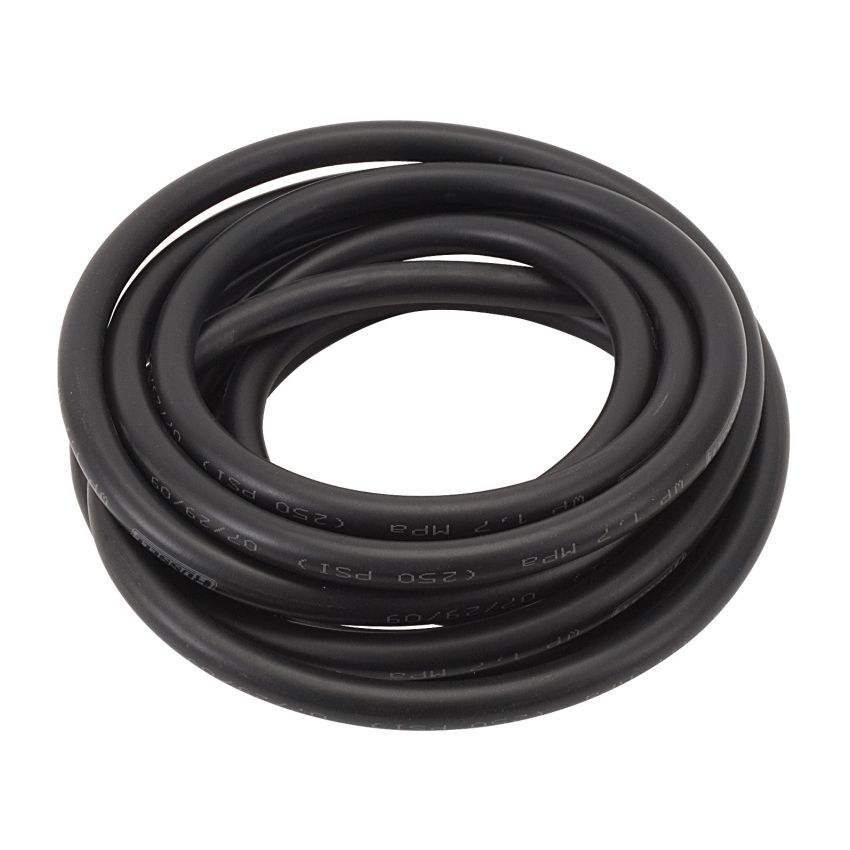 Russell 634323 Performance -8 AN Twist-Lok Hose (Black) (Pre-Packaged 100 Foot Roll)