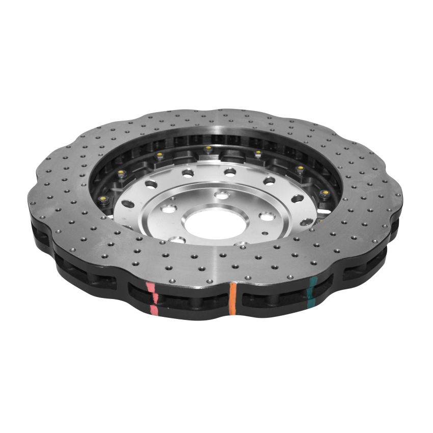 DBA 2015+ Audi RS-3 5000 Series Drilled Front Brake Rotor