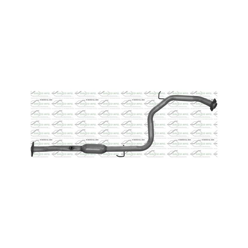 Davico 628796 Exhaust Pipe