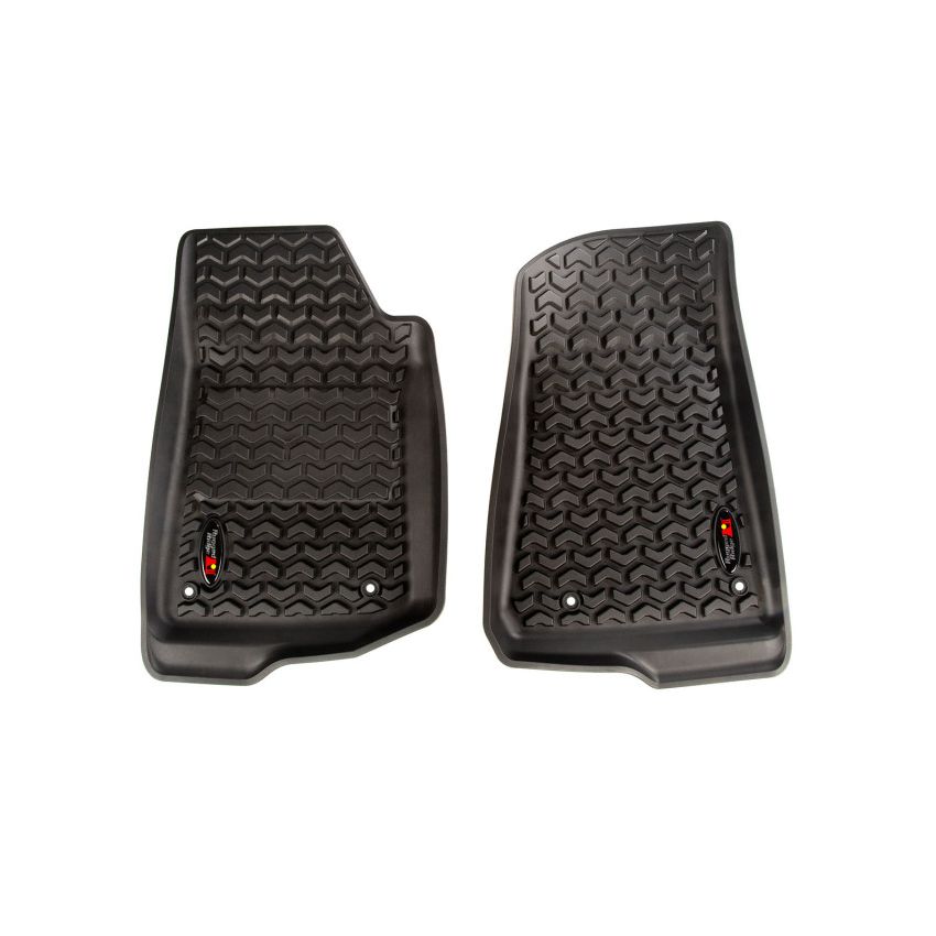 Front Floor Liners Black 18-  Jeep Wrangler JL