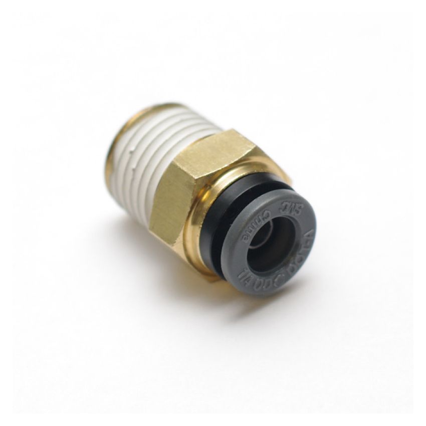 Ridetech 31956000 Airline Fitting, Straight. 1/4