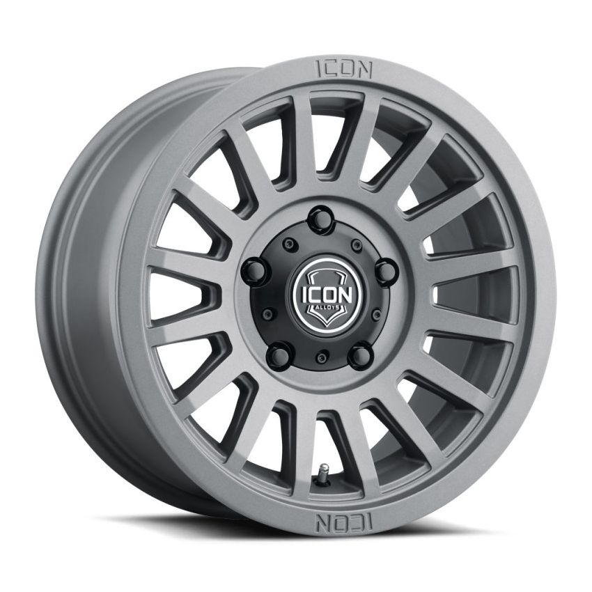 ICON Recon SLX 17x8.5 6x5.5 BP 0mm Offset 4.75in BS 106.1mm Bore Charcoal Wheel