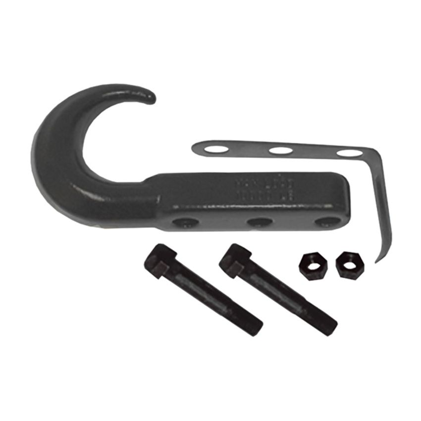 Rugged Ridge 42-02 Jeep CJ / Jeep Wrangler Black Front Tow Hook