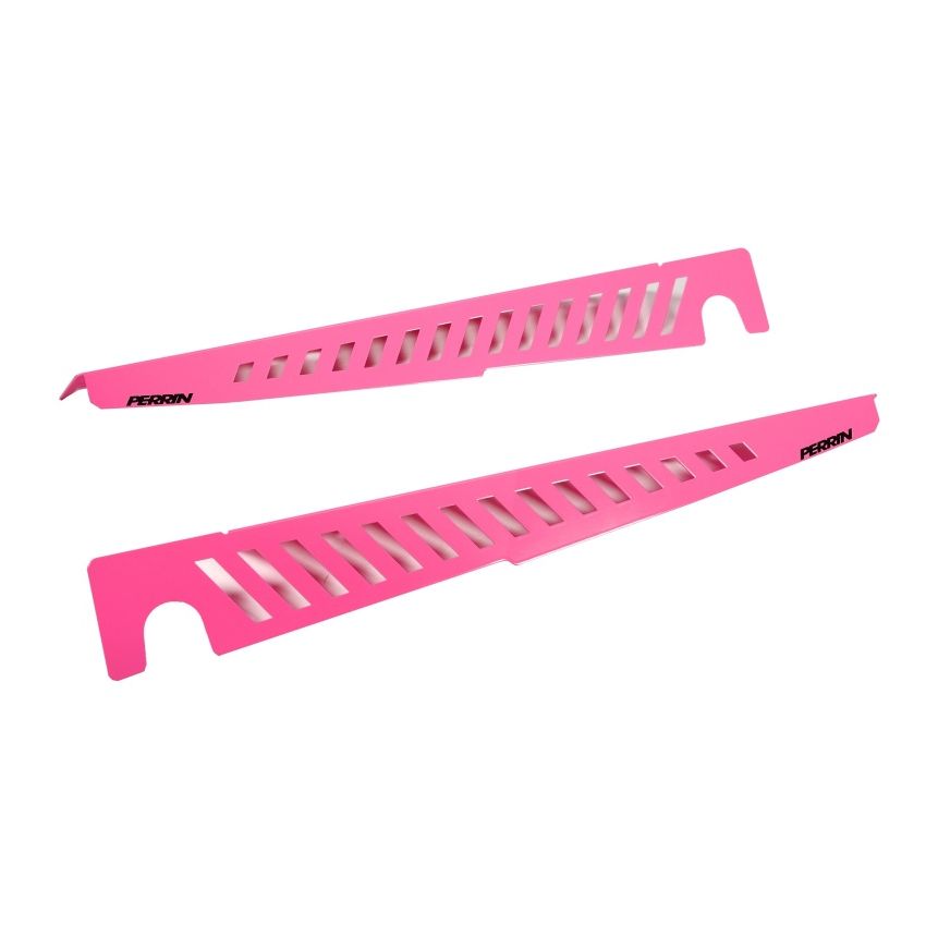 Perrin 22-23 Subaru WRX Fender Shroud Set - Hyper Pink