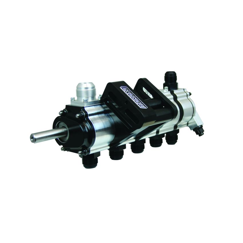 Moroso 22367 T3 Series 5 Stage Dry Sump Oil Pump w/Fuel Pump Drive - Tri Lobe - Brinn Mnt - 1.200 Pressure